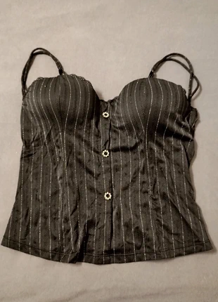 Top corto da sera, marke: IO Donna, zustand: Neu, größe: M / 38 / 10, 18,00 €, 19,60 € inklusive Vinted-Käuferschutz