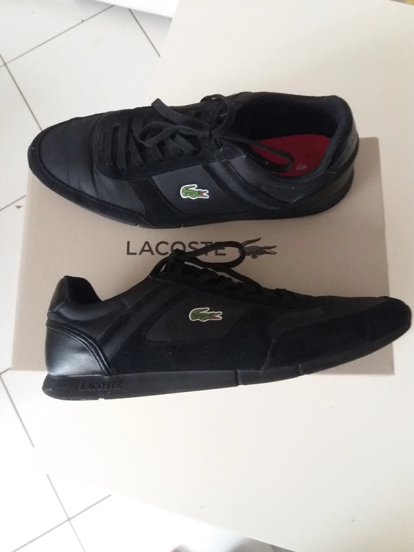 Chaussures noires Lacoste pointure 43 Vinted