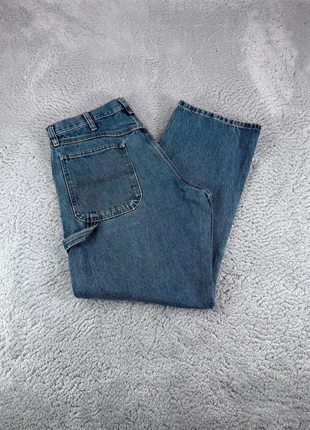 Rustler Jean Droit 34x30 Workwear Vintage 100% Coton Boucle Marteau Cotton Hammer Loop 00449, brand: Vintage Dressing, condition: Good, size: W34, €16.00, €17.50 includes Buyer Protection Pro