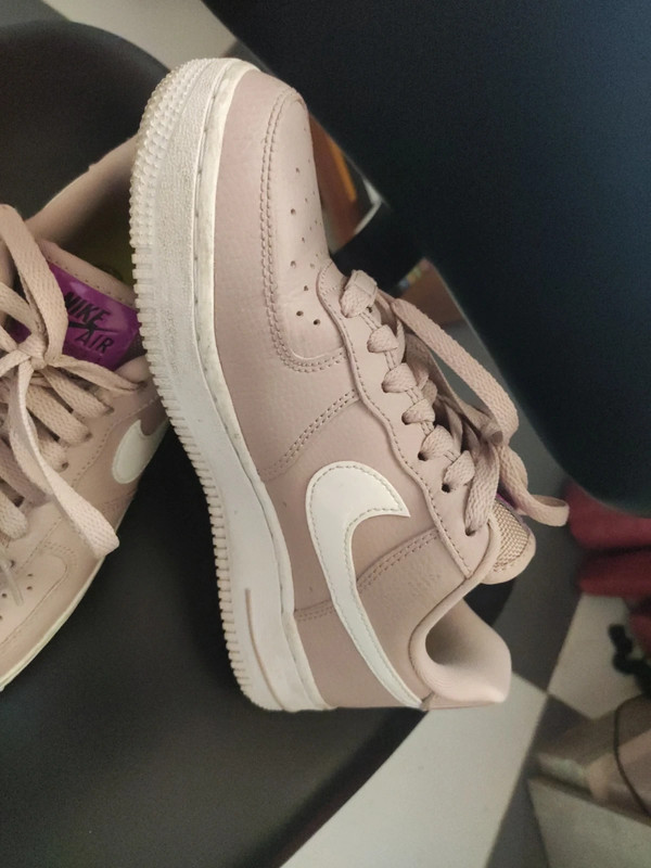 Nike air clearance force rosa cipria