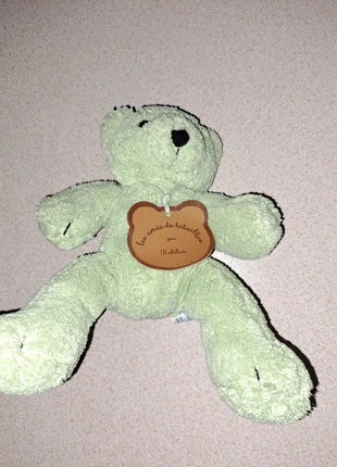 Peluche ourson vert , merk: Les amis de Tataillou, staat: Goed, maat: 6-9 maanden / 68 cm, € 1,00, € 1,75 inclusief Kopersbescherming