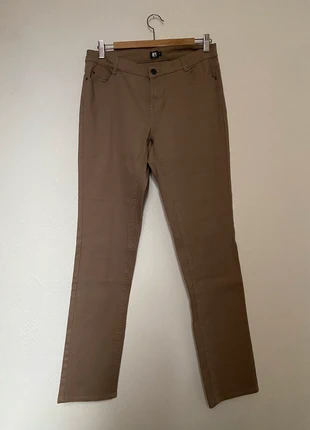 Pantalon femme marron clair - taille 40, marque: In Extenso, état: Très bon état, taille: L / 40 / 12, 6,00 €, 7,00 € Protection acheteurs incluse