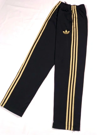 Bas/ pantalon Adidas Original Firebird retro vintage y2k -noir & or- S, merk: adidas, staat: Heel goed, maat: S, € 65,00, € 68,95 inclusief Kopersbescherming Pro