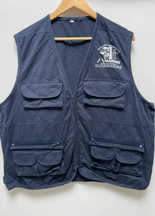 Utility vest navy blue Mens size 50 XL, état: Très bon état, taille: XL, 25,00 €, 26,95 € Protection acheteurs incluse