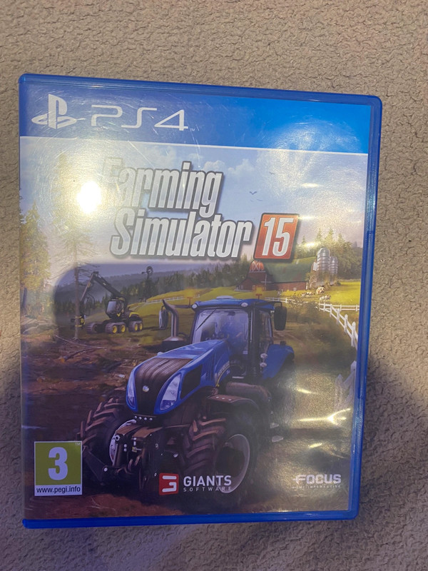 PlayStation 4 game. Farming simulator 15