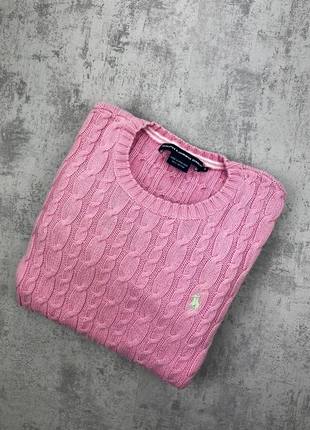 Polo Ralph Lauren Torsadé Col Rond Rose Logo Brodé Taille M Femme TR57., brand: Ralph Lauren, condition: Very good, size: M / 38 / 10, €49.90, €53.10 includes Buyer Protection Pro