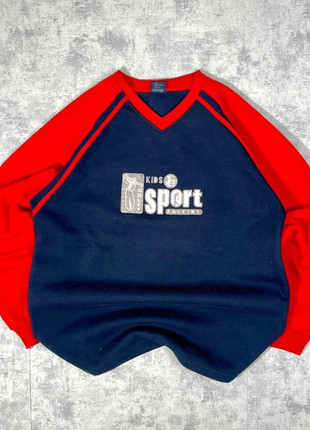 Pull sweat crewneck Azur sport baseball y2k vintage 2000s bleu/rouge/marine Taille L, marke: Azur, zustand: Sehr gut, größe: L, 7,00 €, 8,05 € inklusive Vinted-Käuferschutz