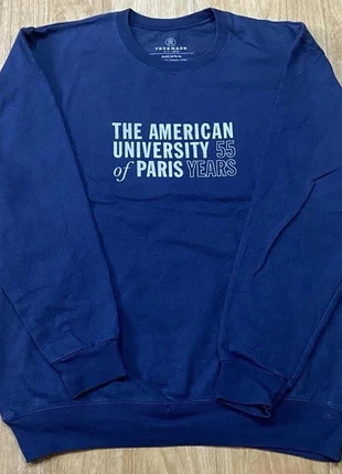 American University Paris Sweatshirt Medium Cotton Logo Jumper Pullover TrueMade, brand: true made, condition: Good, size: M, £17.99, £19.59 includes Buyer Protection