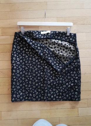 Jupe noire dorée animal print, brand: Promod, condition: New without tags, size: S / 36 / 8, €5.00, €5.95 includes Buyer Protection
