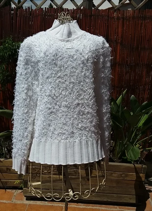 Pull original Courrèges blanc col montant TM, marke: Courrèges, zustand: Neu, größe: M / 38 / 10, 250,00 €, 263,20 € inklusive Vinted-Käuferschutz