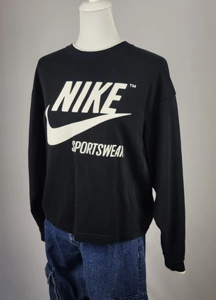 Sweat Nike Sportswear noir logo blanc oversize femme homme unisexe taille S, marque: Nike, état: Très bon état, taille: S / 36 / 8, 15,00 €, 16,45 € Protection acheteurs (Pro) incluse