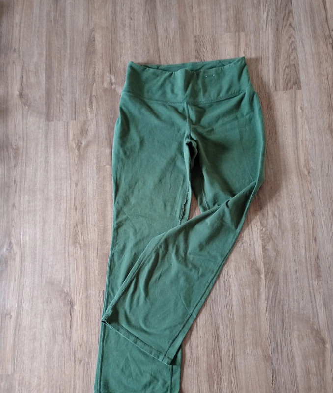 Hunter Green Bootcut Yoga Pants 1