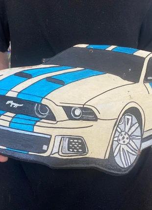 Ford Mustang in ceramica da appendere, marque: Mustang, état: Neuf sans étiquette, 12,00 €, 13,30 € Protection acheteurs incluse