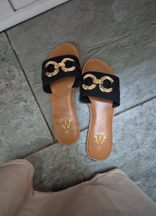 Sandales, merk: Cink-Me, staat: Nieuw met prijskaartje, maat: 38, € 8,00, € 9,10 inclusief Kopersbescherming