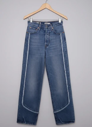 Levi Strauss & Co – New Timeless & Authentic Blue Straight-Leg Jeans – XXS 🎀🌷, merk: Levi Strauss & Co., staat: Nieuw met prijskaartje, maat: XXS / 32 / 4, € 59,99, € 63,69 inclusief Kopersbescherming Pro