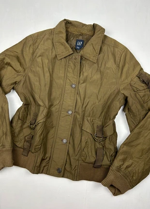 Veste blouson zip 90s y2k vintage biker jacket utility kaki, marque: y2k, état: Très bon état, taille: S / 36 / 8, 25,00 €, 26,95 € Protection acheteurs (Pro) incluse