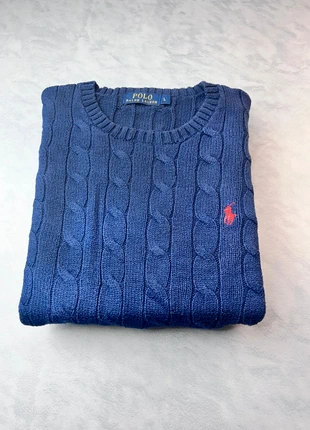 Pull torsadé Ralph Lauren L  cableknit sweater, brand: Ralph Lauren, condition: Very good, size: L, €39.99, €42.69 includes Buyer Protection