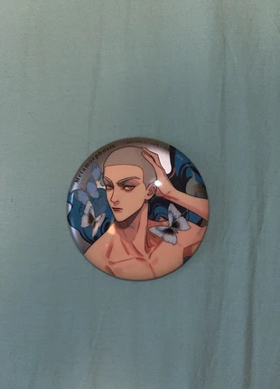 Pins/badge 19 Days, brand: mosspaca, condition: New without tags, €4.50, €5.43 includes Buyer Protection