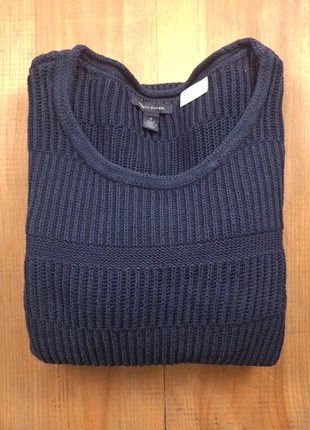 Pull Tommy Hilfiger bleu marine en maille – Femme – Taille M (734), merk: Tommy Hilfiger, staat: Heel goed, maat: M / 38 / 10, € 32,90, € 35,25 inclusief Kopersbescherming