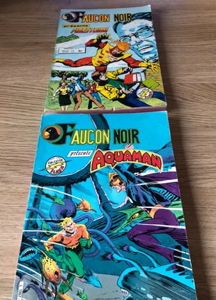 Lot 2 bd faucon noir n0 12 et 24 comics, condizioni: Buone, €6.00, €7.00 include la Protezione acquisti