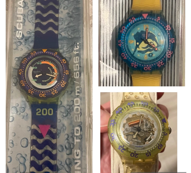Swatch scuba anni 80 discount