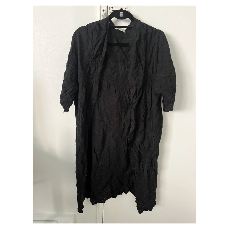 Woven Heart Black Top One Size 1