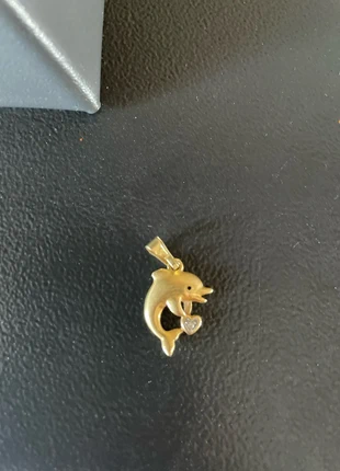 Pendentif Dauphin en or jaune 375 millièmes, état: Neuf sans étiquette, 65,00 €, 68,95 € Protection acheteurs incluse