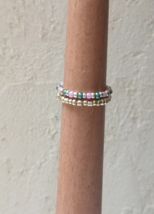 bagues fantaisie fine en perles de rocaille, marke: Fantaisie, zustand: Neu, größe: Größenverstellbar, 3,00 €, 3,85 € inklusive Vinted-Käuferschutz