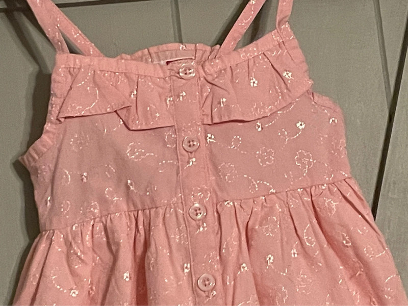 Penelope Mack Size 3T Girls Pink Sleeveless Summer Dress #N-5-29-400 2