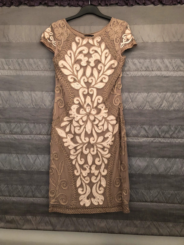 Perdy tapework dress clearance