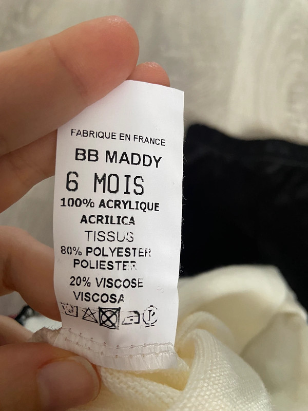 Ensemble tunique / robe et legging 6 mois - photo numéro 2