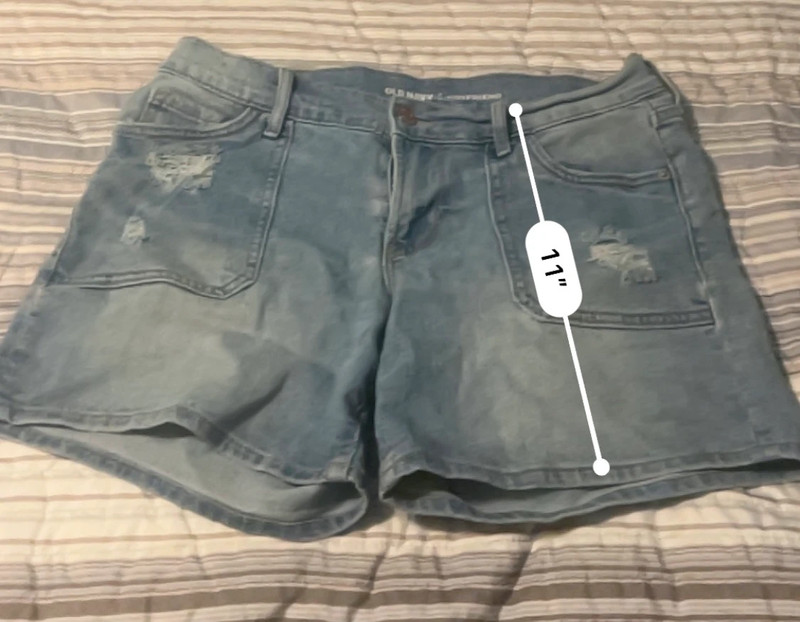 Jean shorts Old Navy in light blue size 2 5