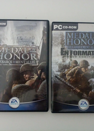 Medal of Honor Débarquement Allié + extension addon En formation PC FR, merk: FR, staat: Goed, € 10,00, € 11,20 inclusief Kopersbescherming Pro