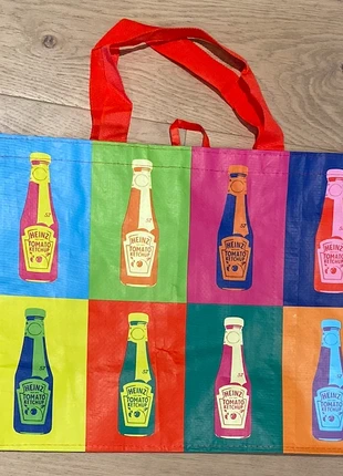 HEINZ ketchup medium-sized reusable shopping bag, condition: New with tags, £3.00, £3.85 includes Buyer Protection