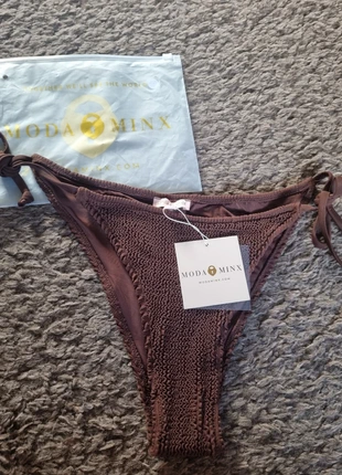 Moda Minx coffee scrunch bikini bottoms size XL, brand: Moda Minx, condition: New with tags, size: XL / 14, £12.00, £13.30 includes Buyer Protection