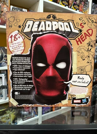 Marvel Legends Premium Interactive Deadpool Head, marca: Deadpool, estado: Novo com etiquetas, tamanho: Tamanho único, €139.89, €147.58 inclui Proteção do Comprador Pro