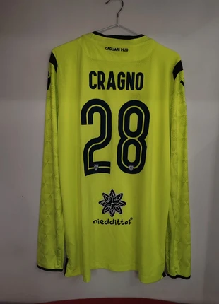 Cagliari GK Shirt 2018-2019 Match Issued Cragno 28, brand: Macron, condizioni: Nuovo senza cartellino, taglia: XXL, €99.00, €104.65 include la Protezione acquisti