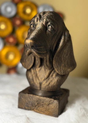 Basset Antique Bust – 3D Print, marca: onbekend, estado: Novo sem etiquetas, €15.00, €16.45 inclui Proteção do Comprador