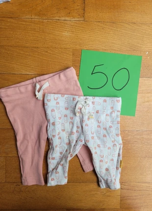 Broekjes maat 50 roze, marque: Hema, état: Bon état, taille: Jusqu'à 1 mois / 50 cm, 1,00 €, 1,75 € Protection acheteurs incluse