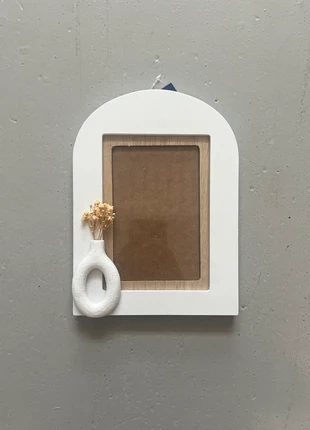 Marco fotos diseño básico / Marco foto flores naturales secas / Marco foto, merk: Maisons du Monde, staat: Heel goed, € 24,99, € 26,94 inclusief Kopersbescherming