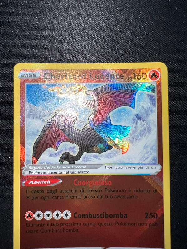 Charizard Lucente 020/159 ITA Pokemon Zenit Regale