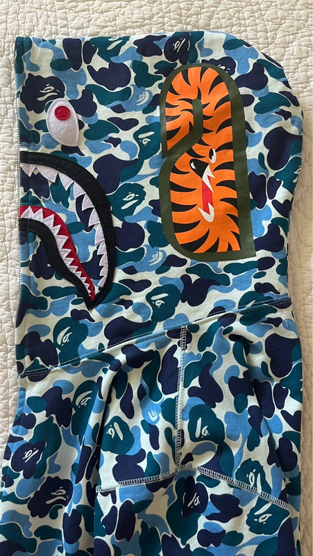 Bape shark blue shop