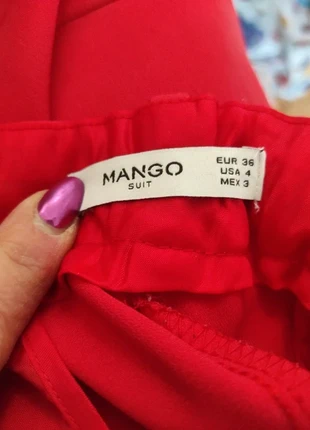 Pantalon stretch corail Mango Taille 36 neuf, brand: Mango, condition: New without tags, size: S / 36 / 8, €5.85, €6.84 includes Buyer Protection