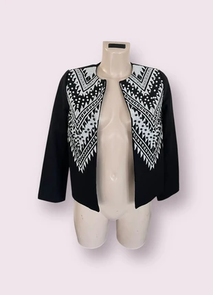 Veste Vintage Graphique – Élégance Ethnique & Charme Contemporain, brand: Vintage Dressing, condition: Very good, size: S / 36 / 8, €12.50, €13.83 includes Buyer Protection