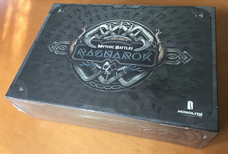 Mythic Battles: Ragnarok + Storage Box + Errata Cards - Kickstarter - Monolith Games - New - Nuovo 3