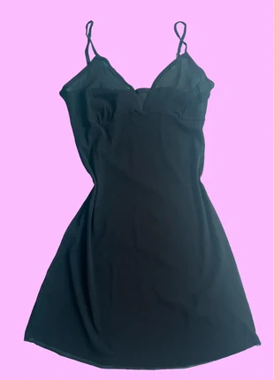 Nuisette transparente en mesh noir, marque: Vintage Dressing, état: Très bon état, 13,00 €, 14,35 € Protection acheteurs incluse