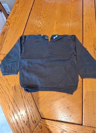 Pull col v 18 mois, marke: Kitchoun, zustand: Zufriedenstellend, größe: 12-18 Monate / 80, 1,00 €, 1,75 € inklusive Vinted-Käuferschutz