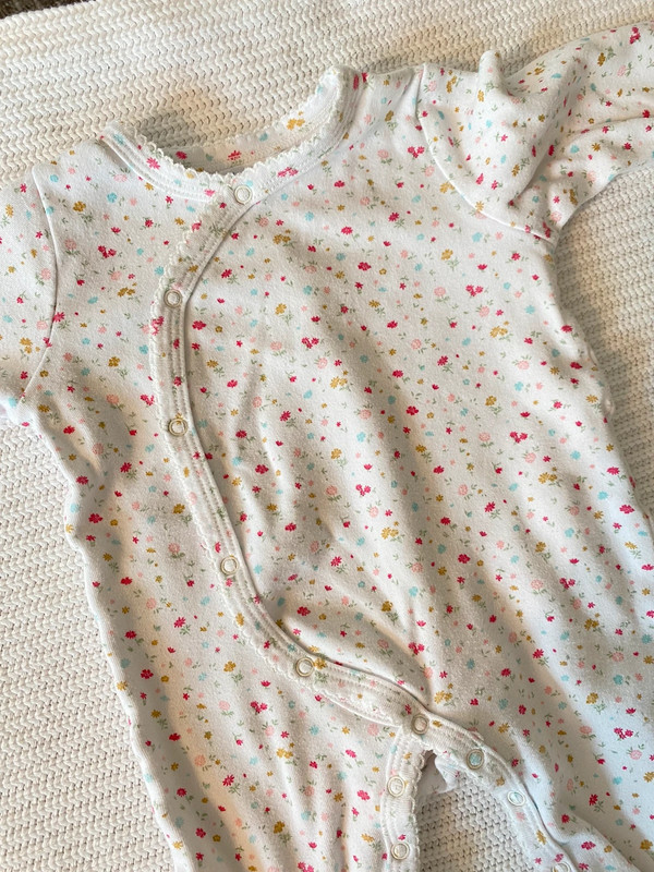 Pyjama bout’chou 3mois fleurs 1