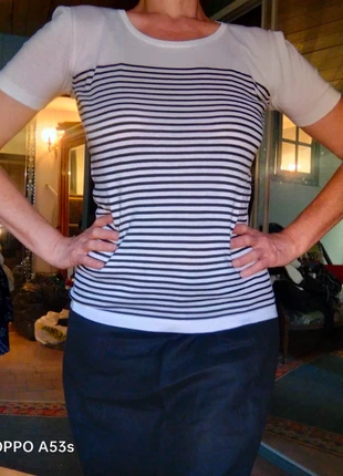 Tee shirt en mailles chanel, brand: Chanel, condizioni: Ottime, taglia: M / IT 42 / EU 38, €120.00, €126.70 include la Protezione acquisti