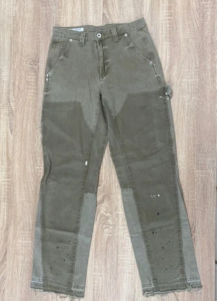 Jeans flare ZARA kaki, marke: Zara, zustand: Neu, größe: S, 15,00 €, 16,45 € inklusive Vinted-Käuferschutz